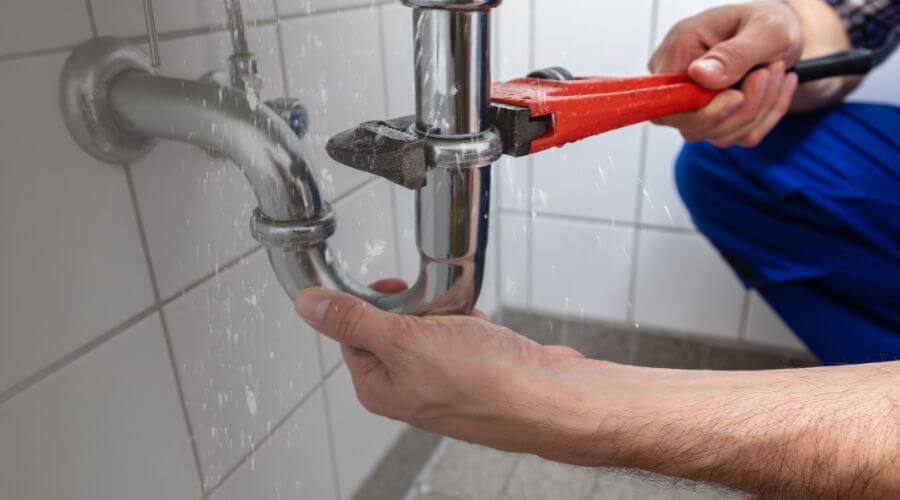 Indoor tankless water heater installation in Honokaa, HI